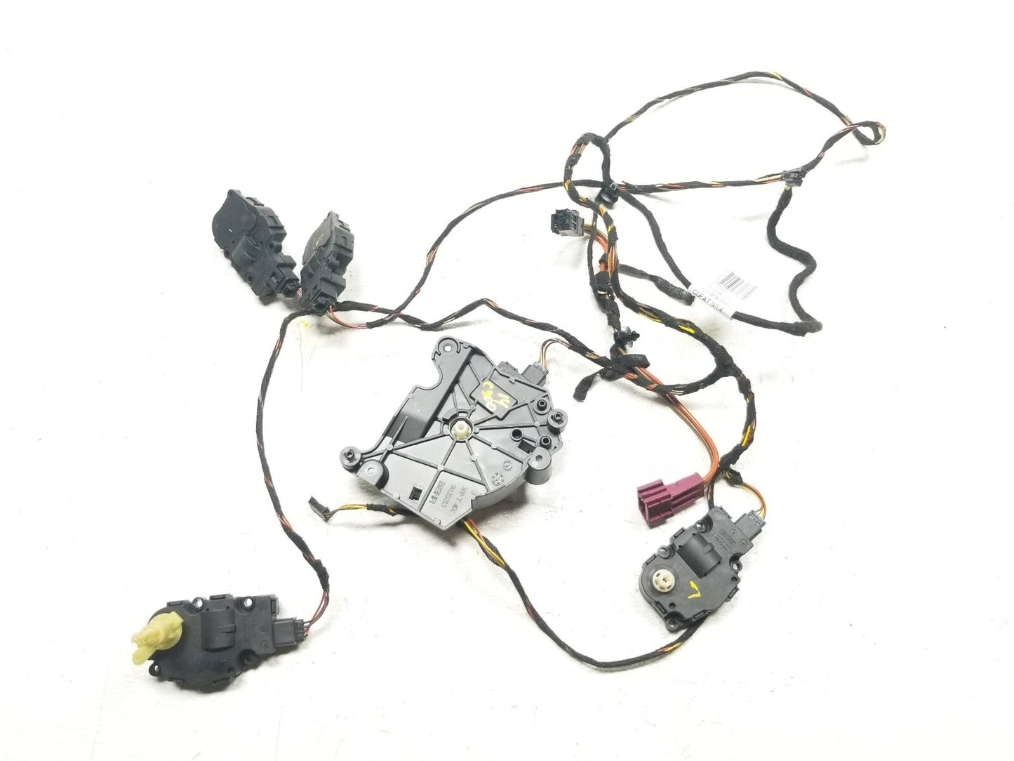 2014 Mercedes-benz W204 HVAC Heater Flap Actuator Motors W/ Wire Harness OEM