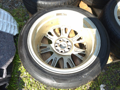2010 Lexus Hs250h Wheel Rim W/ Tire 225/45/r18 18x7.5j Et39 7/32 4 Pcs OEM