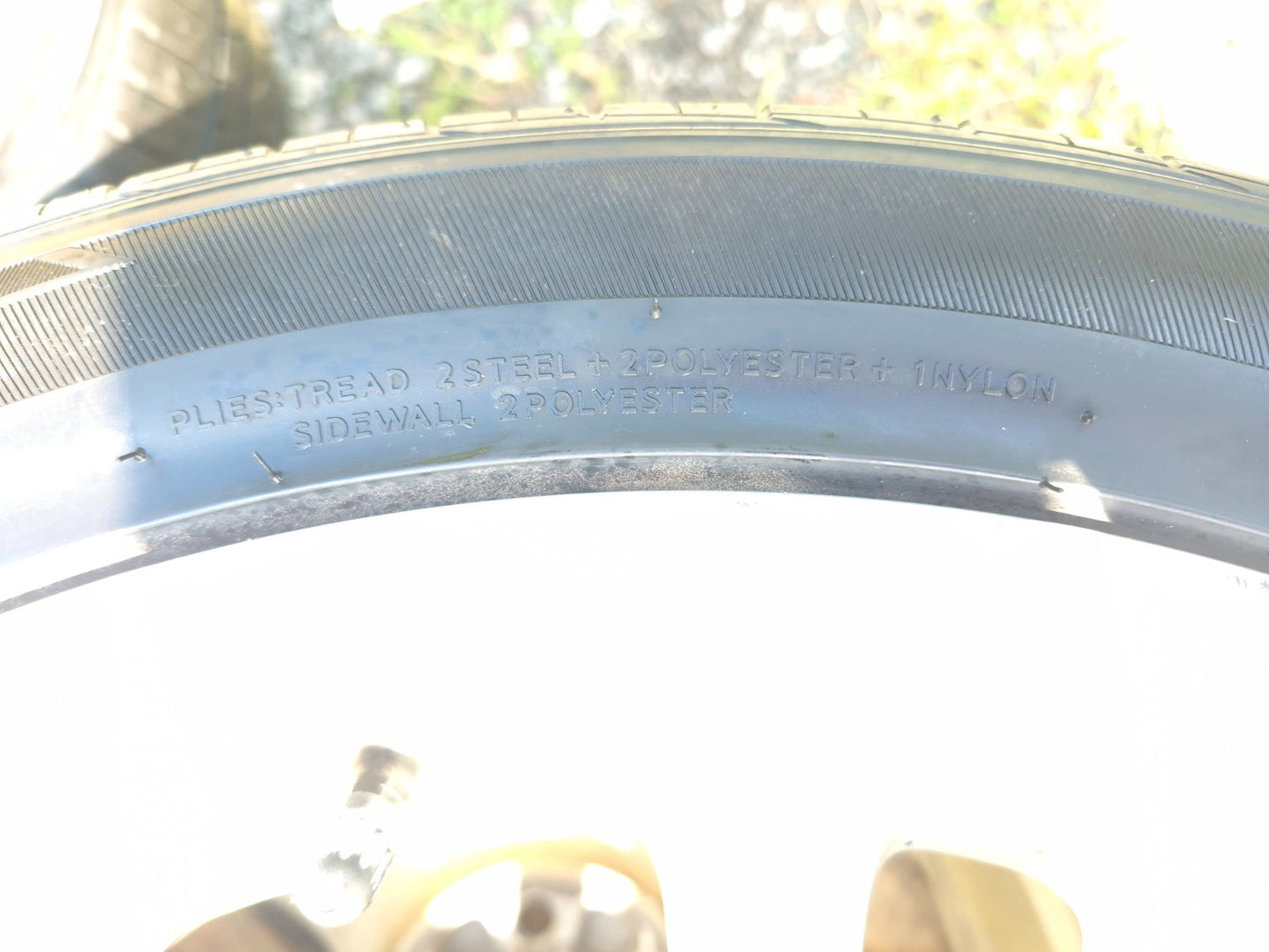 2010 Lexus Hs250h Wheel Rim W/ Tire 225/45/r18 18x7.5j Et39 7/32 4 Pcs OEM