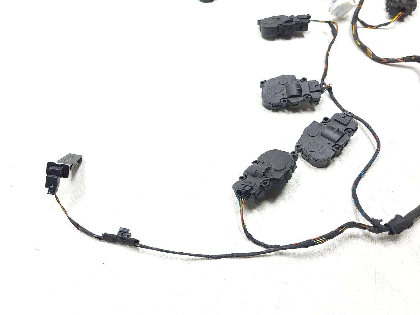 13-18 BMW 330xi AC Heater Flap Door Actuator Servo Motor Wire Harness 9pcs OEM ✅