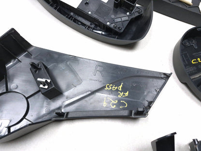 2017 Jaguar Xe Front Right Passenger Seat Trim Cover & Switch 5pcs OEM