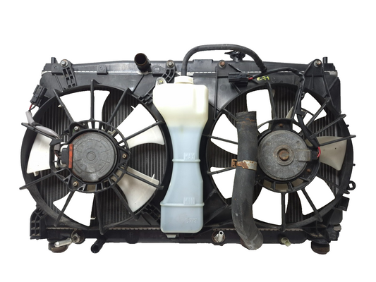 2012 Honda Cr-z Radiator & Cooling Fan Shroud Assembly OEM