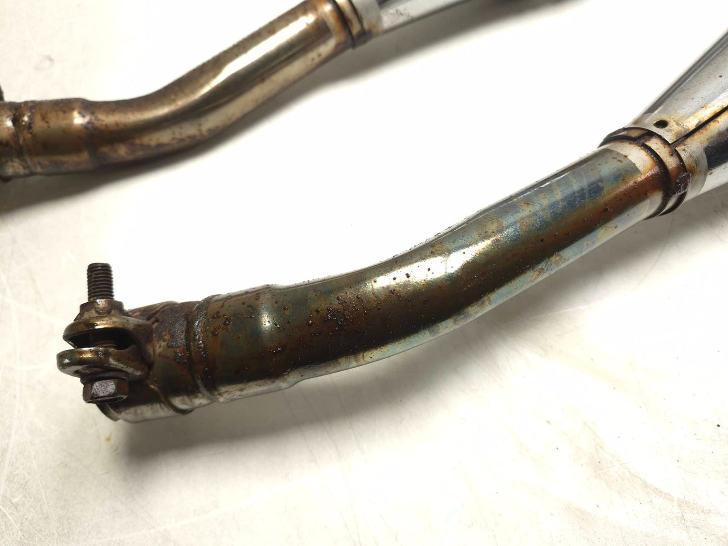 2007 Kawasaki Ninja 250 Ex250 Exhaust Muffler Left & Right OEM