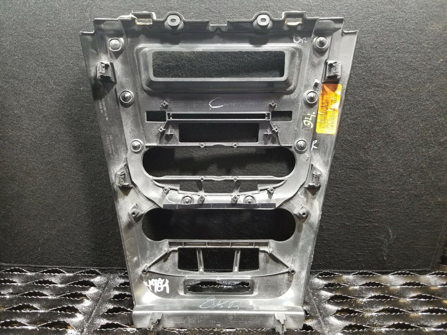 10 2010 Ford Fusion Center Dash Radio Trim Bezel OEM #94