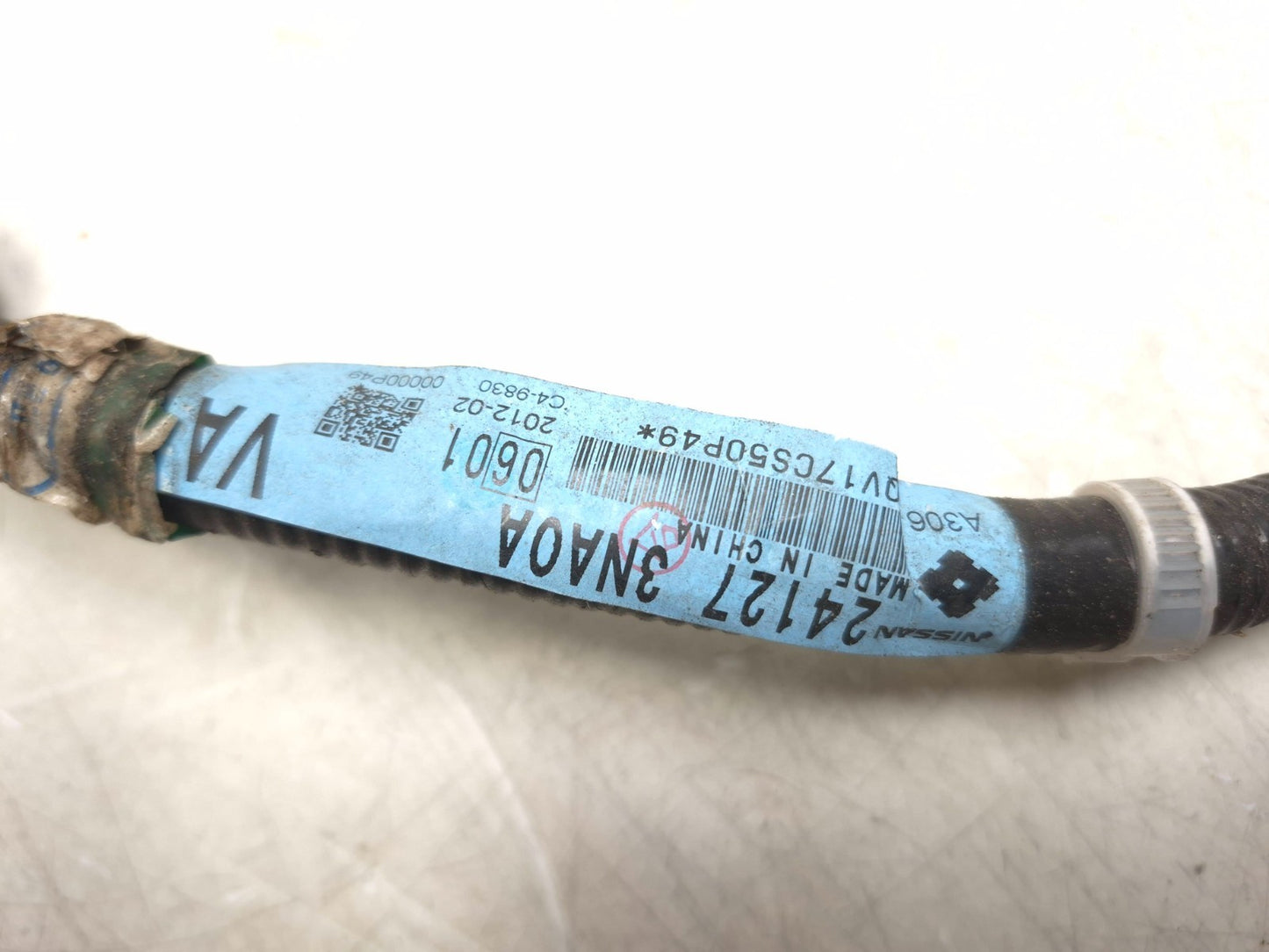2012 Nissan Leaf Rear Door Wire Harness Driver Side Left  OEM