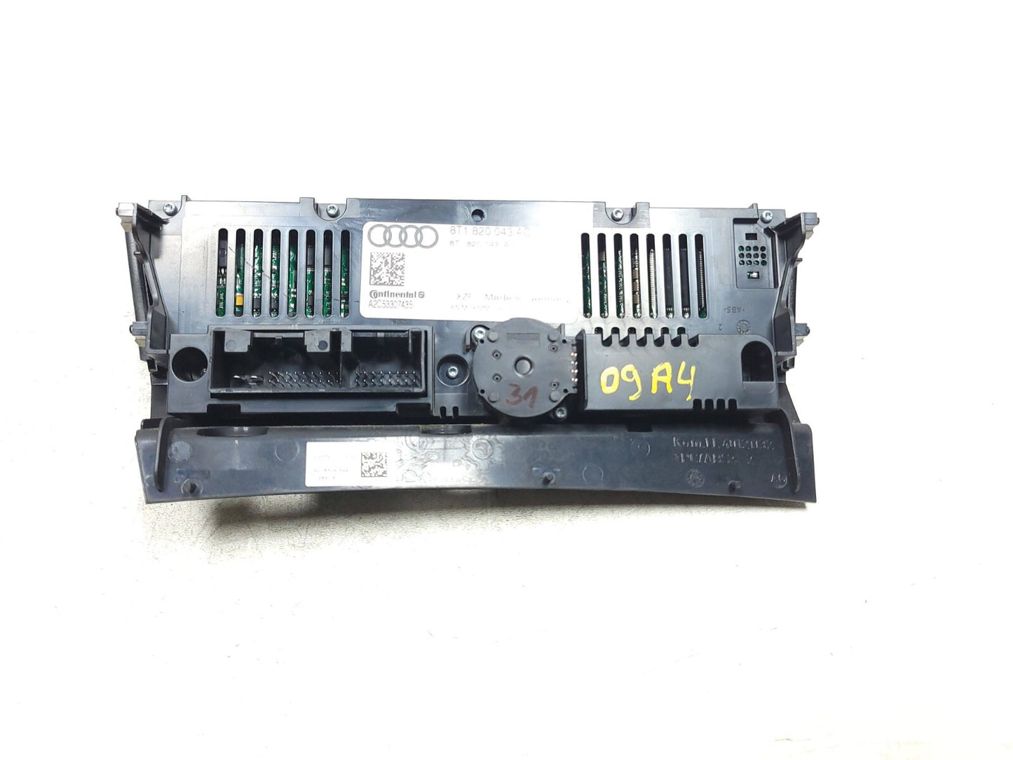 2009 - 2012 Audi A4 S4 Sedan AC Heater Control Panel OEM