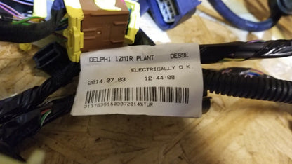 2015 Volvo S60 Interior Harness Body Wire Wiring OEM 42k