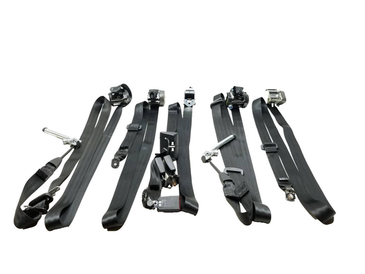 12 - 14 Ford Focus Front & Rear Seat Belt Retractor 5pcs OEM