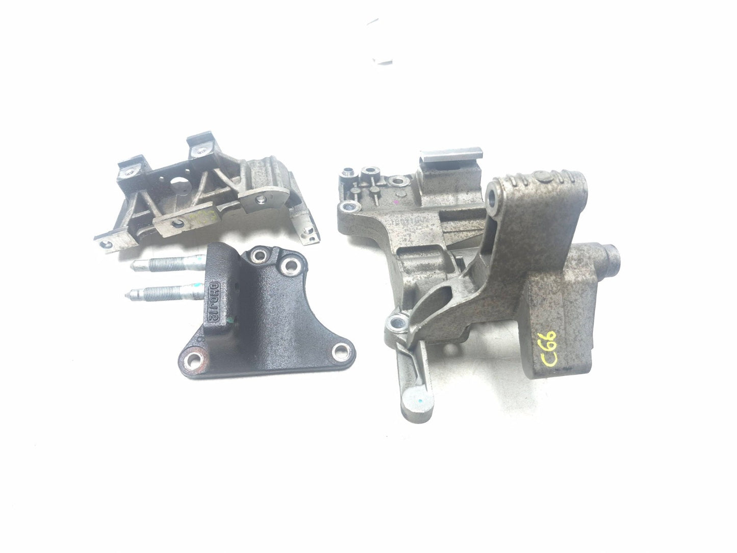 2012 Hyundai Sonata 2.4l Belt Tensioner & A/c Compressor Bracket 3 Pcs OEM