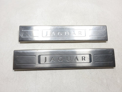 2010 - 2015 Jaguar XJ Door Interior Sill Scuff Trim Cover Set 4 OEM