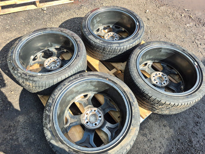 2014-2018 Ford Focus St Wheel Rim W/tire 18jx18 235/40/r18 Bridgestone 4 Pcs OEM
