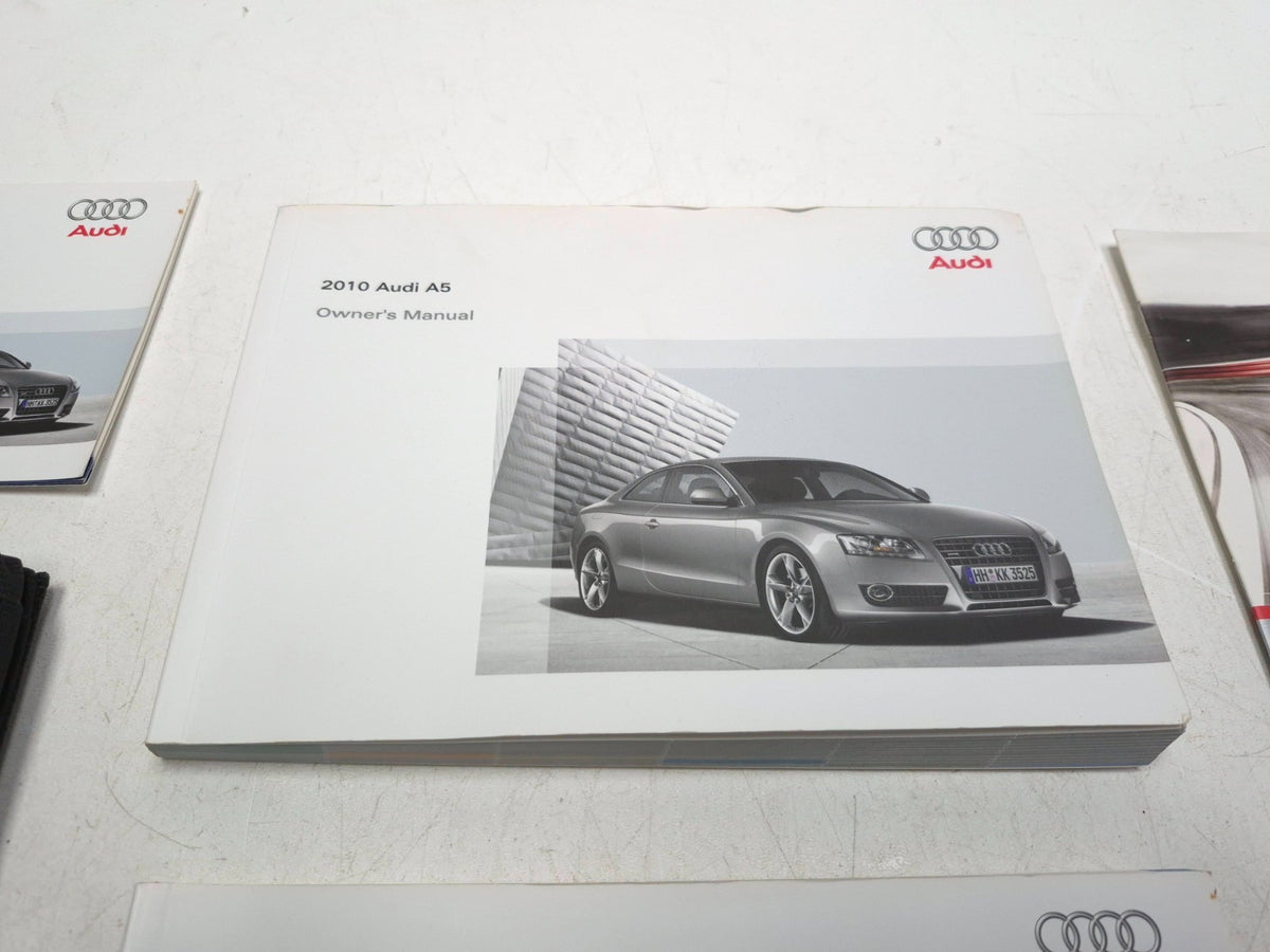 2010 Audi A5 Owners Manual W/ Case OEM