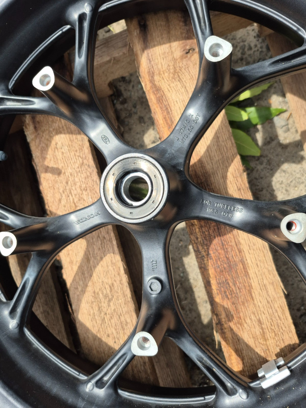 2015 Honda Ctx700n Wheel Rim & Tire Front & Rear *straight* OEM