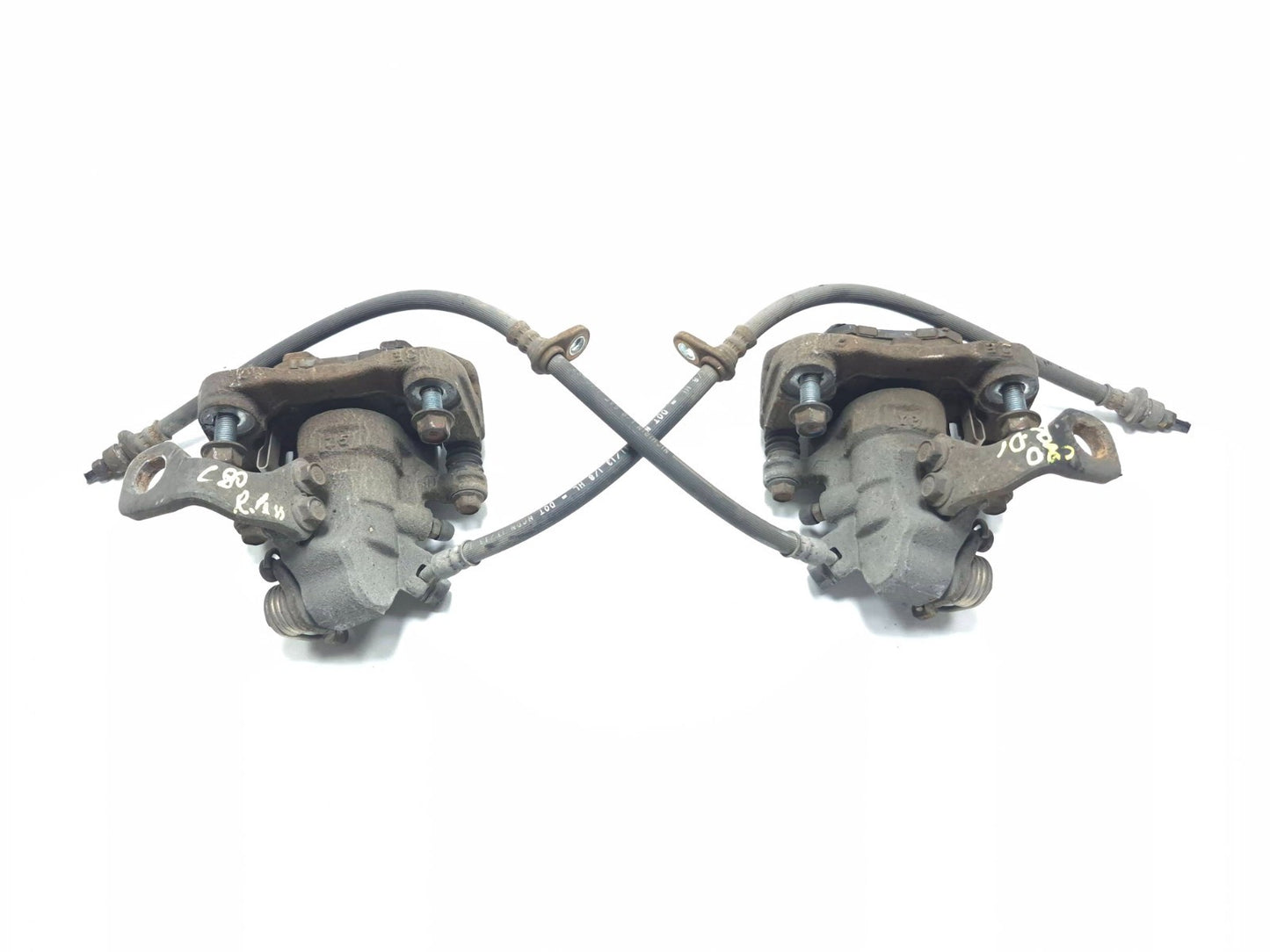2014 Honda Cr-z Rear Brake Caliper Left & Right OEM