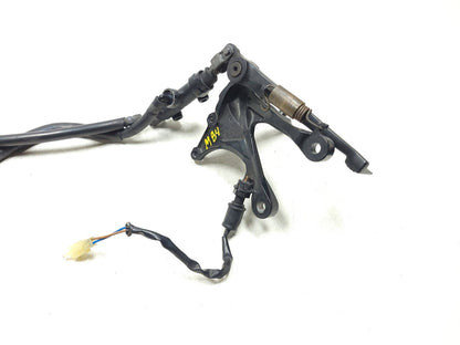2007 Kawasaki Ninja Zx-6r Zx600  Rear Brake Master Cylinder W/ Footrest Assy OEM