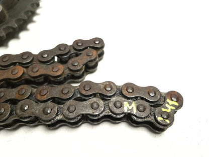 2022 Royal Enfield Int 650 Rear Sprocket & Drive Chain Pair OEM