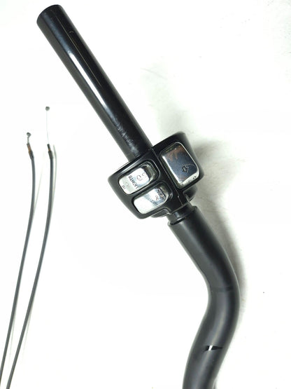 1996 - 2003 Harley Sportster Xl1200 Xl883 Drag T-bar Handlebar  Controls & Cable