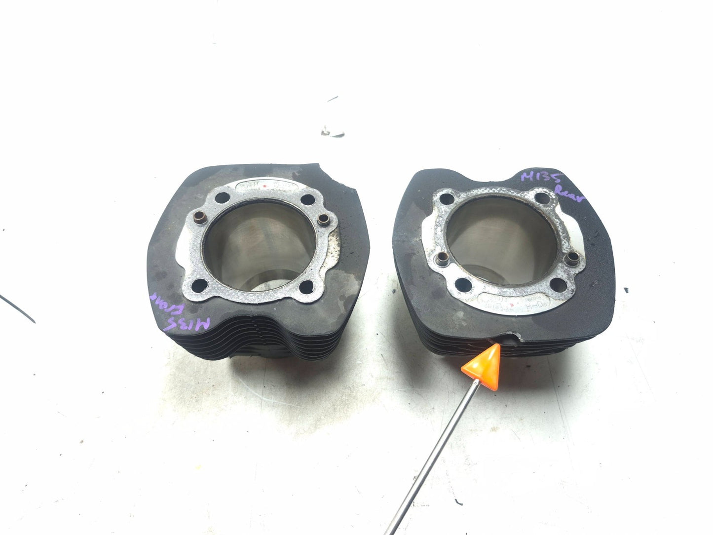 2016 Harley Davidson Dyna Street Bob Fxdb Cylinder Barrel Front & Rear 103 OEM