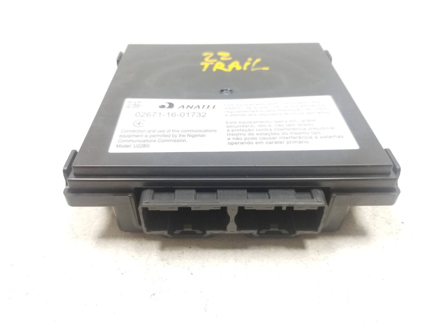 2022 Chevrolet Trailblazer Theft Locking Keyless Control Module   OEM