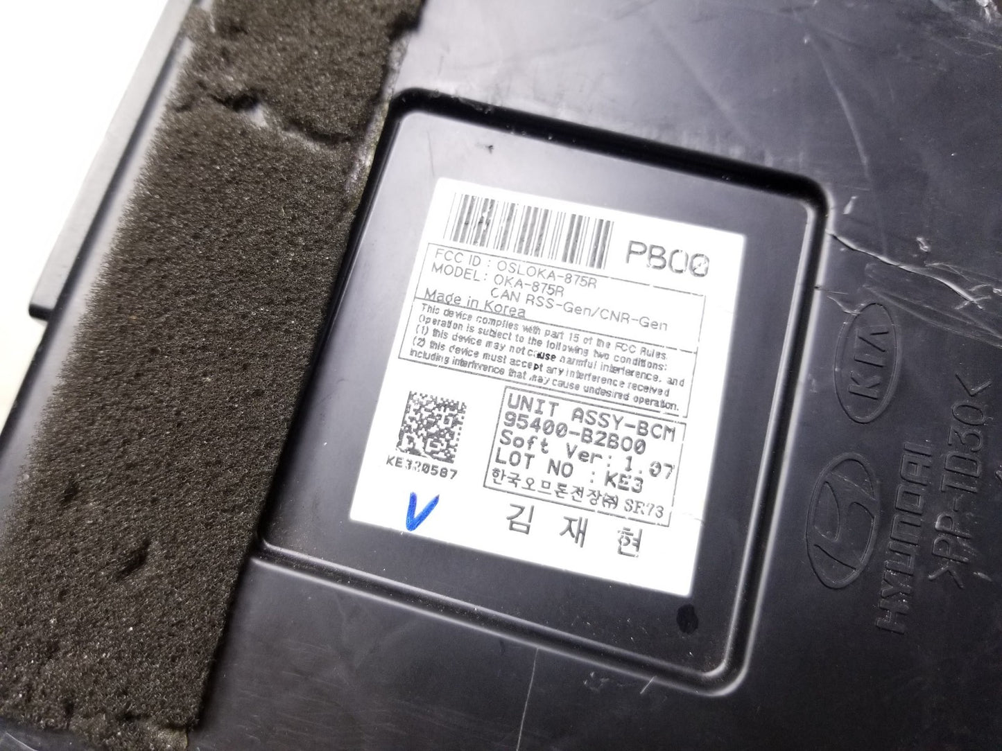 2014 - 2016 Kia Soul Body Computer Control Module Bcm OEM