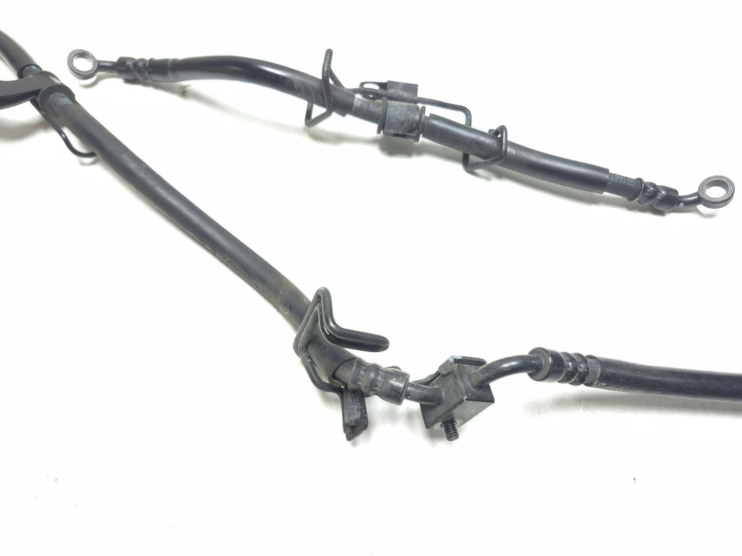 2016 Yamaha Yzf R3 Front Brake Hose Line Pipe 2pcs OEM