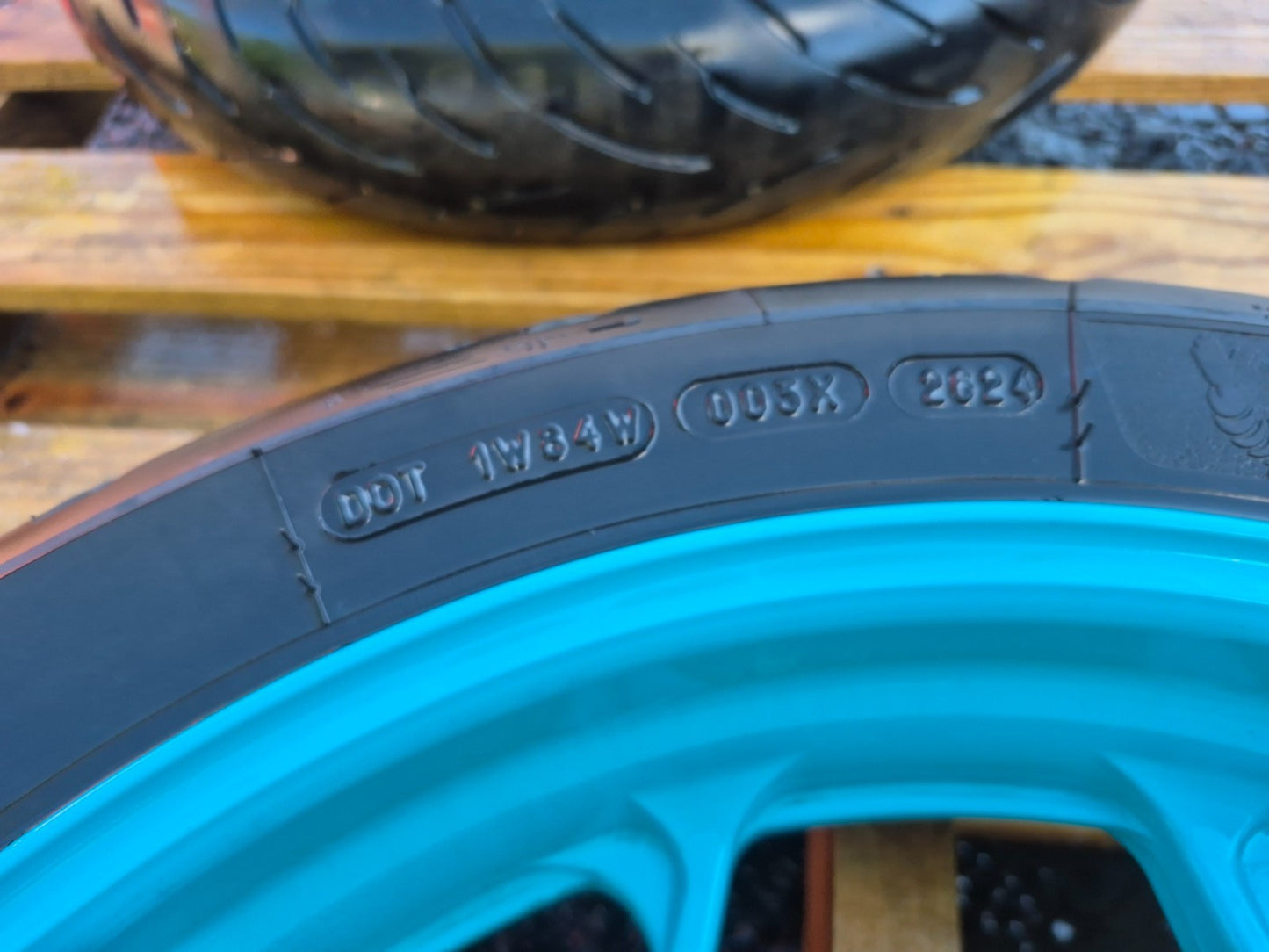 2024 Yamaha R3 Yzfr3 Wheel Rim W/tire Michelin Front & Rear Pair OEM