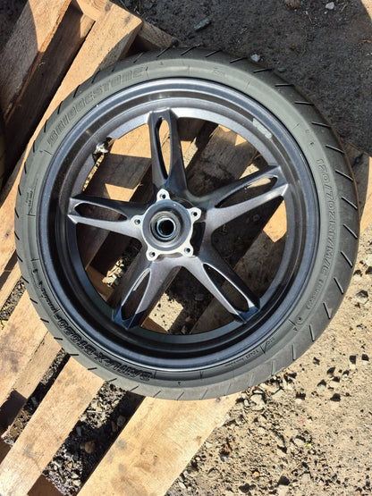 2008 Triumph Sprint St Wheel Rim & Tire Front & Rear *straight* OEM