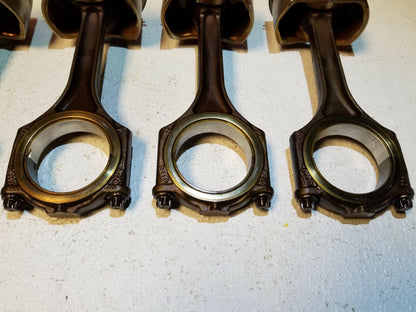 2006 Audi A4 B6 3.0l Piston W/ Connecting Rod 6pcs OEM