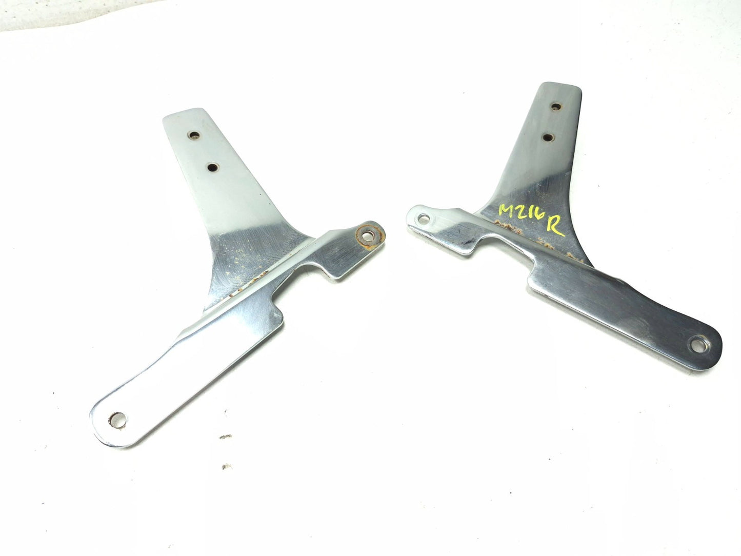 1991 - 2003 Harley Sportster Xl1200 Xl883 Rear Sissy Bar Side Plate 2pcs