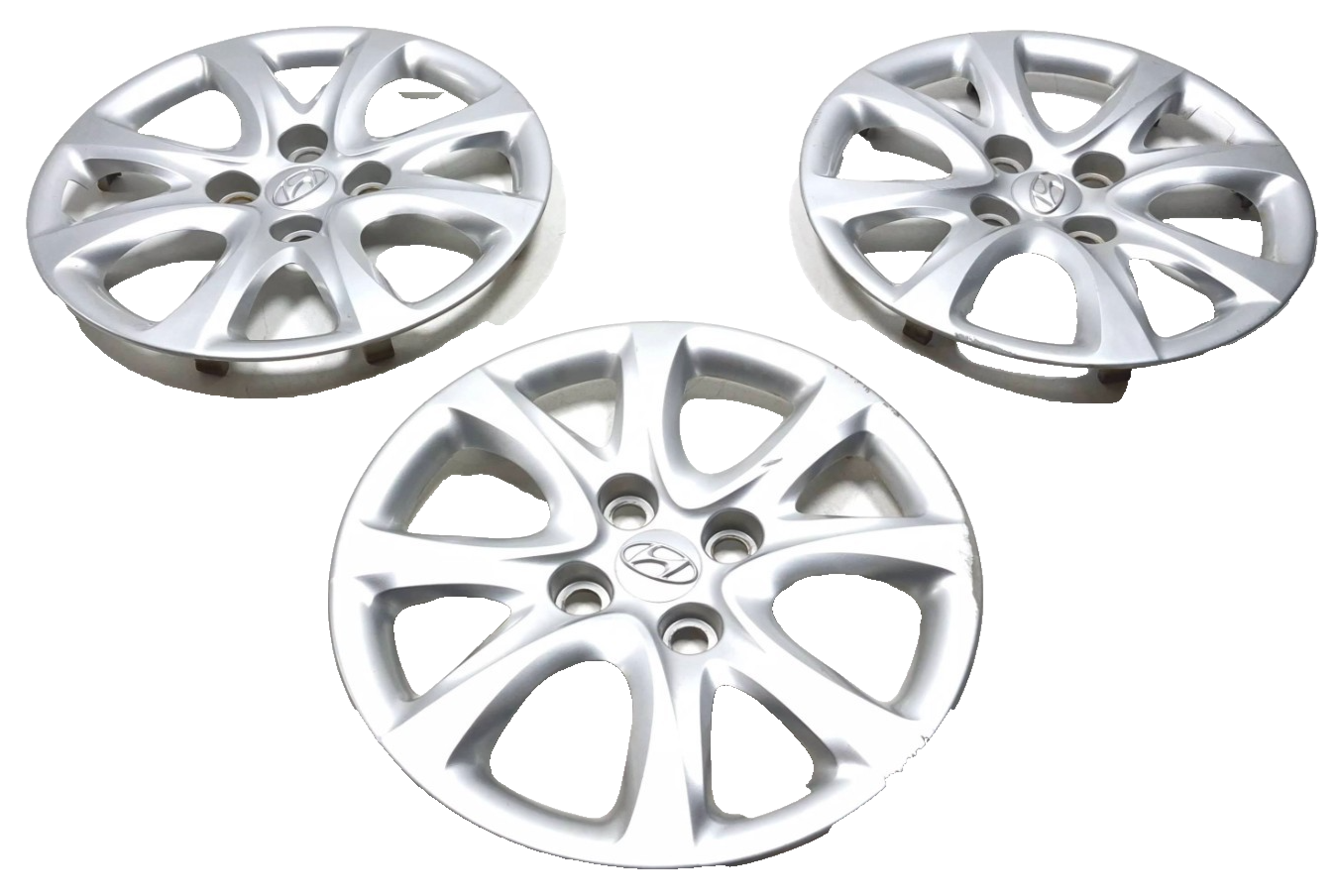 2014 Hyundai Accent Wheel Cover Hub Cap Assembly 3pcs OEM