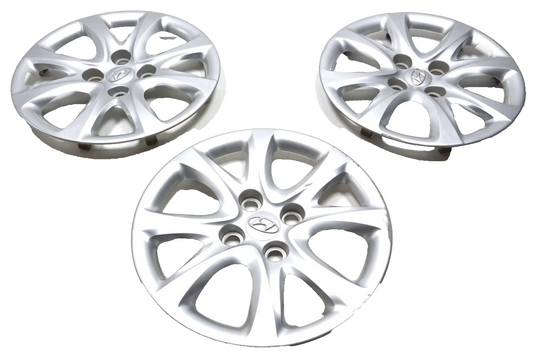 2014 Hyundai Accent Wheel Cover Hub Cap Assembly 3pcs OEM