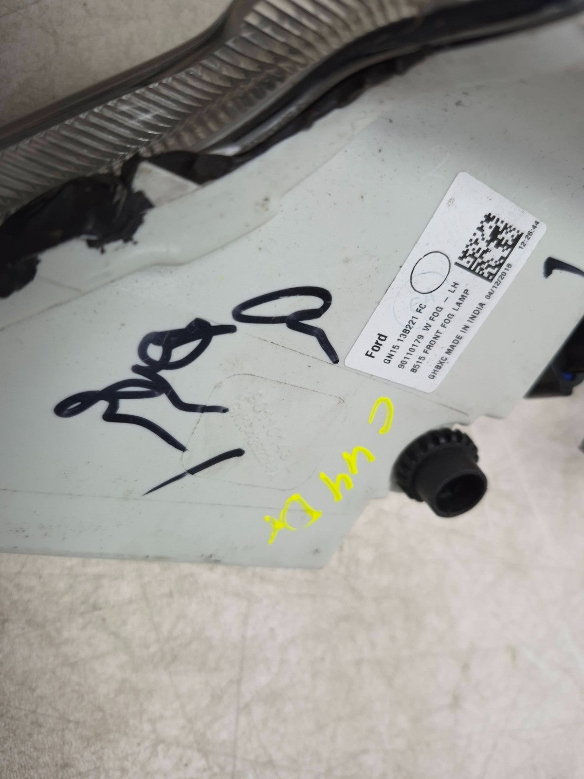 2019 Ford Ecosport Fog Lamp Front Driver Side Left OEM