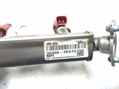2019 Hyundai Kona 2.0l Fuel Rail W/ Injector Assy OEM