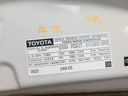 11 12 13 Scion Tc Hood Bonnet OEM ✅