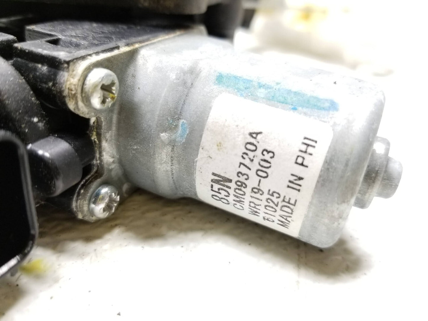 2017 Honda Civic Sedan Window Regulator Motor Rear Driver Side Left OEM