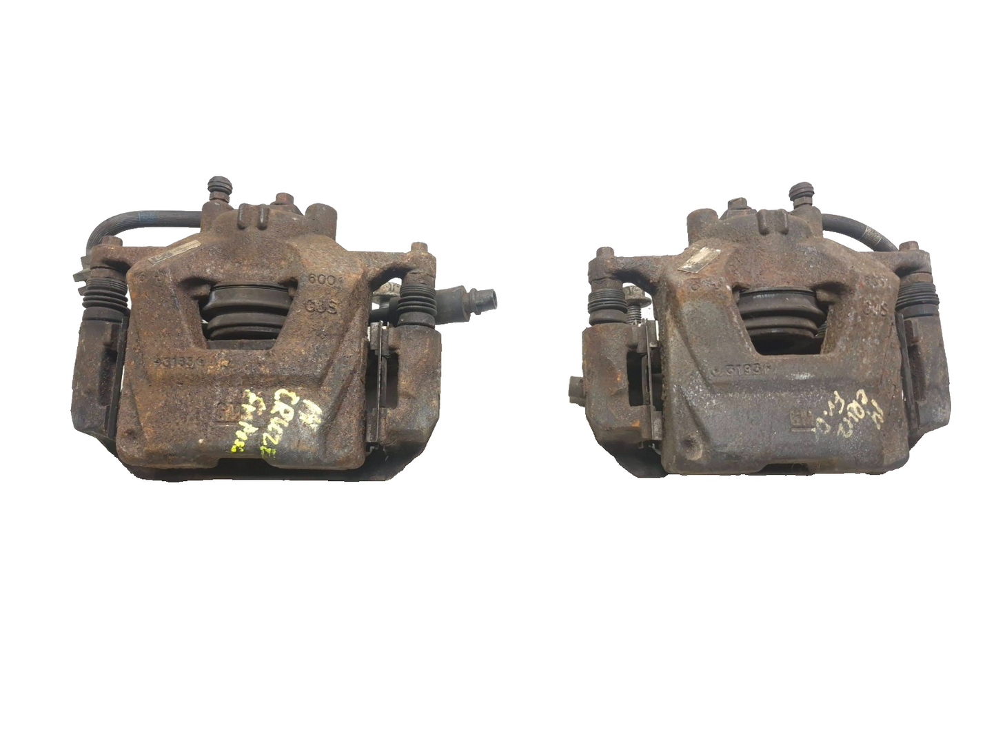 2014 Chevrolet Cruze Front Brake Caliper Left & Right OEM 23k Miles