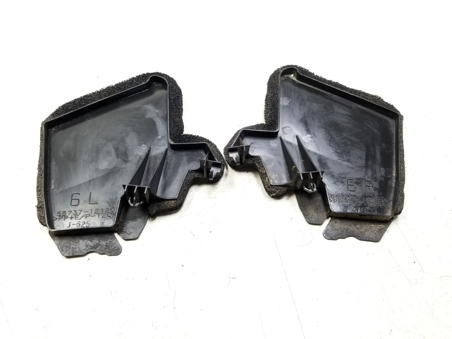 2011 Scion Xb Hood Hinge Cover Cowl Grille Seal Left & Right Pair OEM