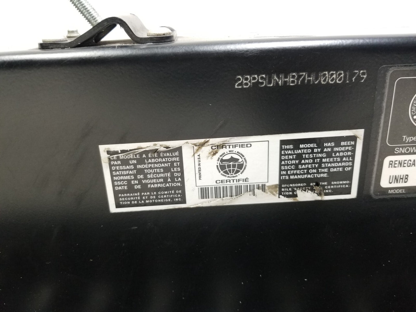 16-19 Ski-doo Renegade 900 Enduro Ace Right Side Panel Frame Chassis Oem✅