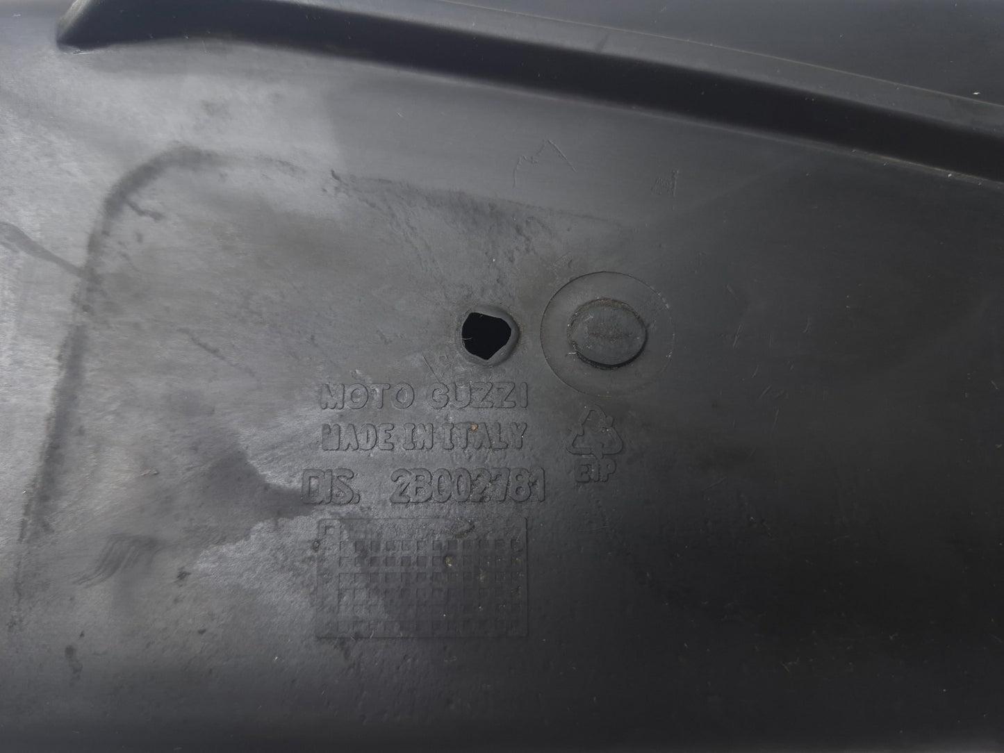 2022 Moto Guzzi V7 Battery Tray Box OEM