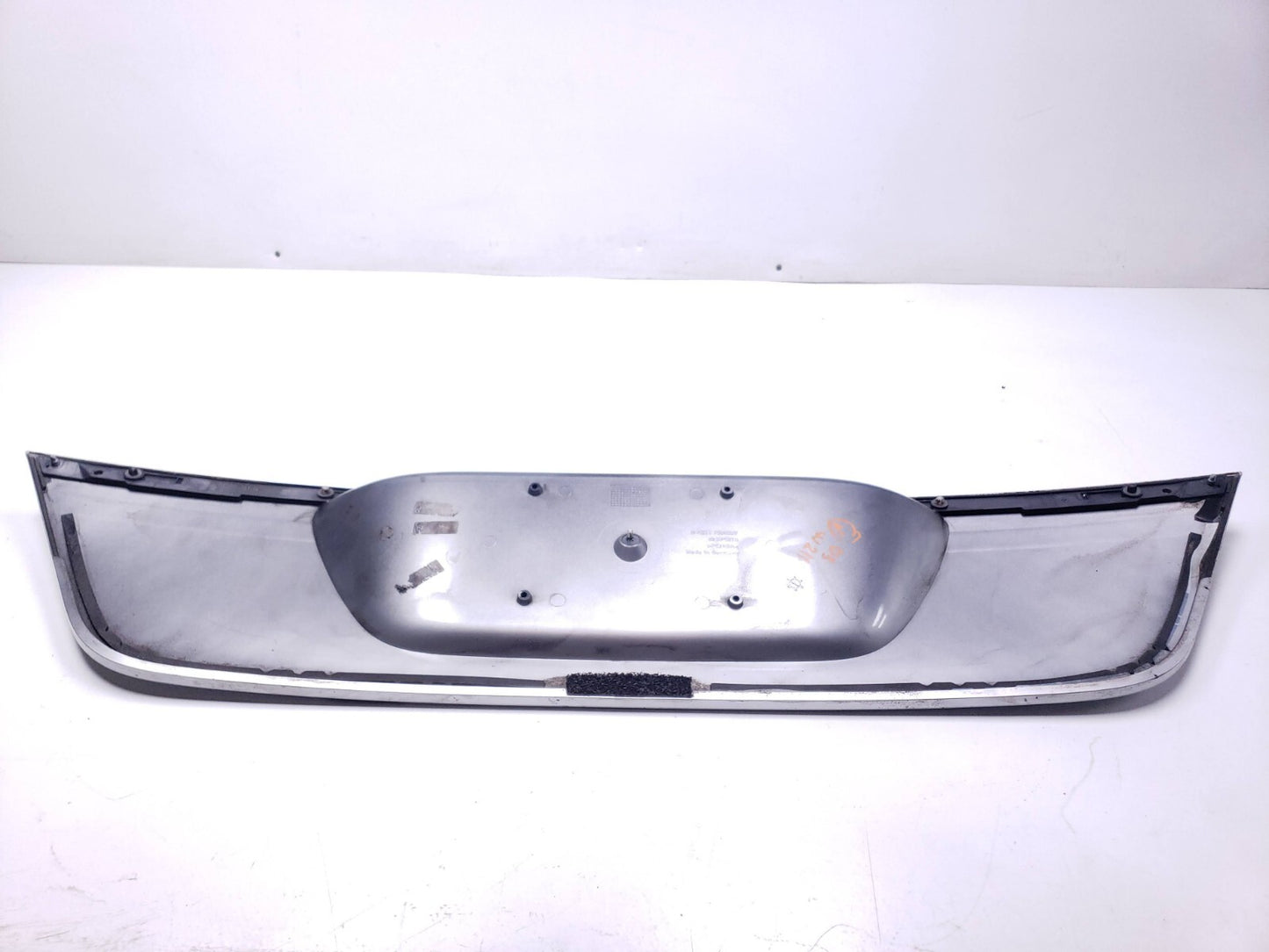 2003 Mercedes E350 Trunk Lid License Plate Trim Cover OEM