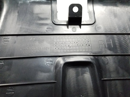 09-12 Hyundai Genesis Coupe Front Seat Back Backrest Cover Trim Passenger Rh OEM