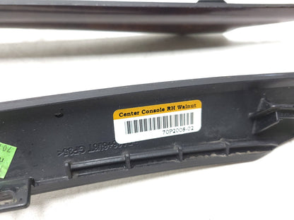 2007 - 2013 BMW X5 E70 Center Console Trim Cover 4pcs OEM