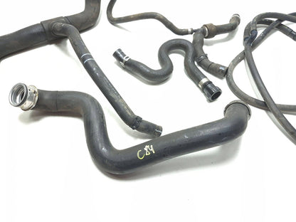 2010 Mercedes S400 Radiator Coolant Hose Tube Pipe 5pcs OEM
