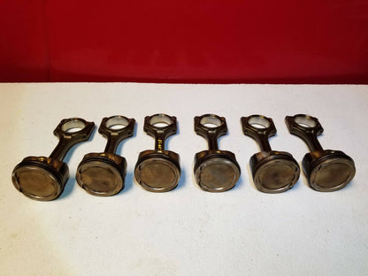 2010 Volvo Xс60 3.2l Piston W/ Connecting Rod 6pcs OEM