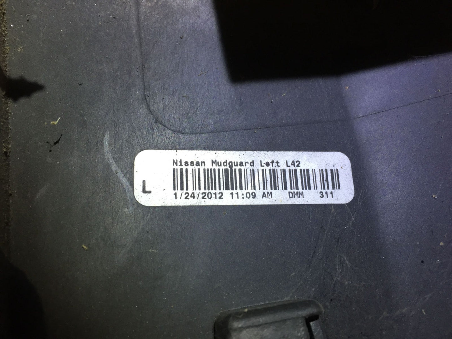 08 09 10 11 12 Nissan Altima Rocker Panel Skirt Molding Left Driver Side OEM