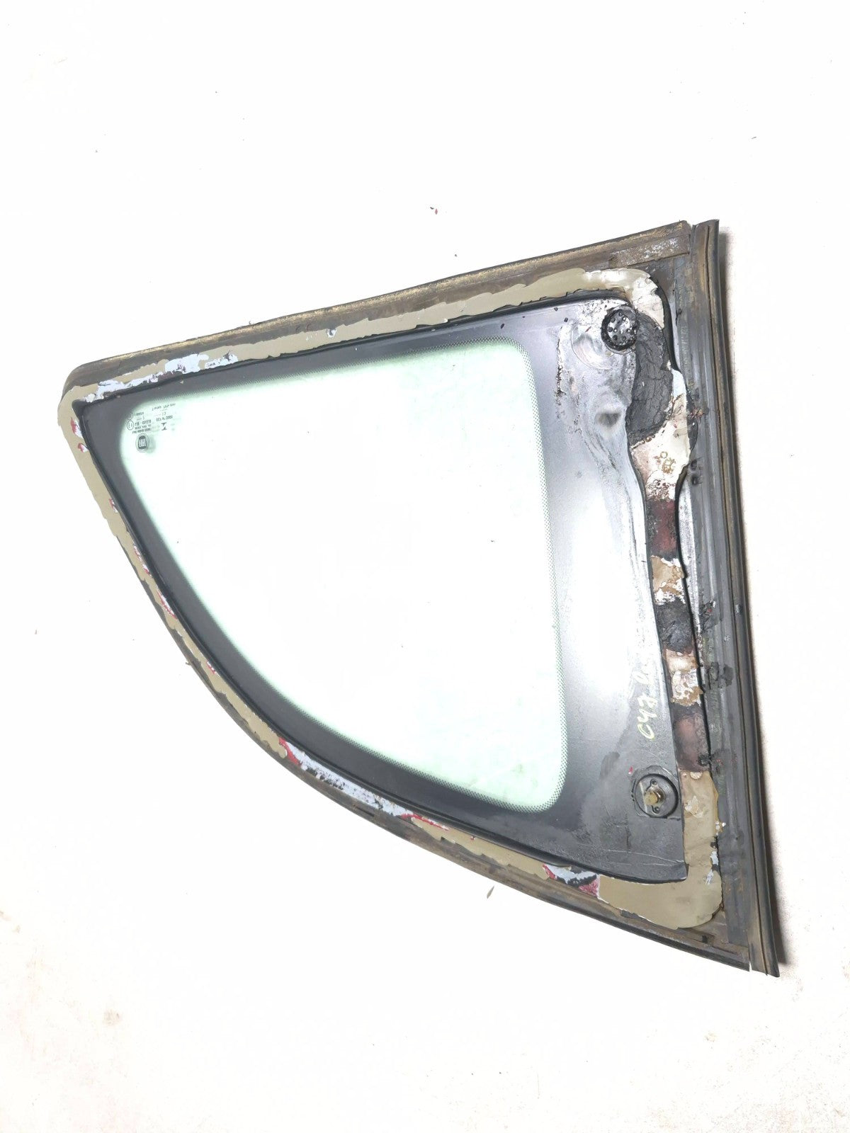 2013 Fiat 500 Turbo Passenger Side Quarter Window OEM
