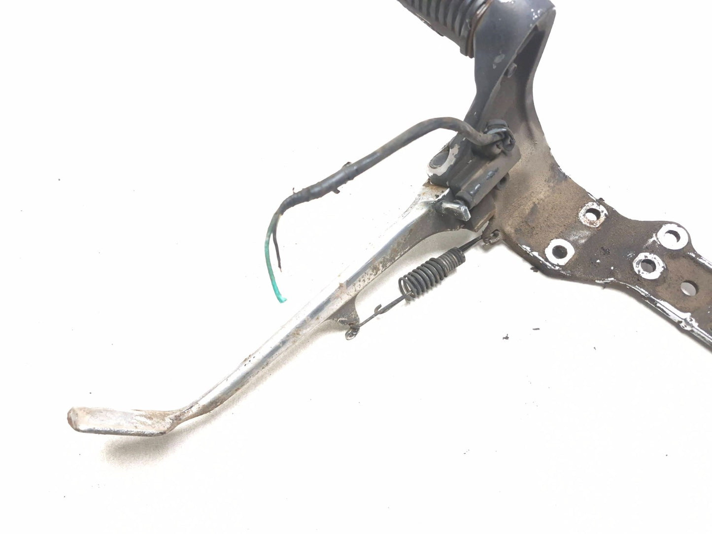 1993 Suzuki Vs800 Intruder 800 Front Foot Peg & Mount W/ Kickstand  OEM