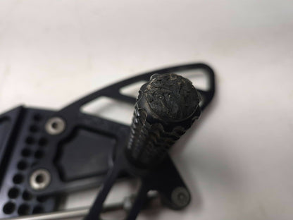 2005 Kawasaki Ninja Zx10r Front Left Footrest W/ Gear Shift Lever Assy OEM