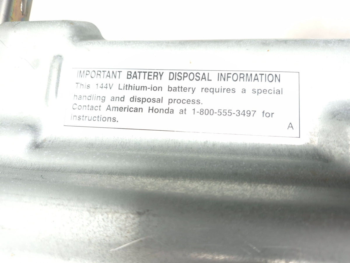 2013 Honda Cr-z Hybrid Battery Pack Assy 1d080-rtw-305 OEM