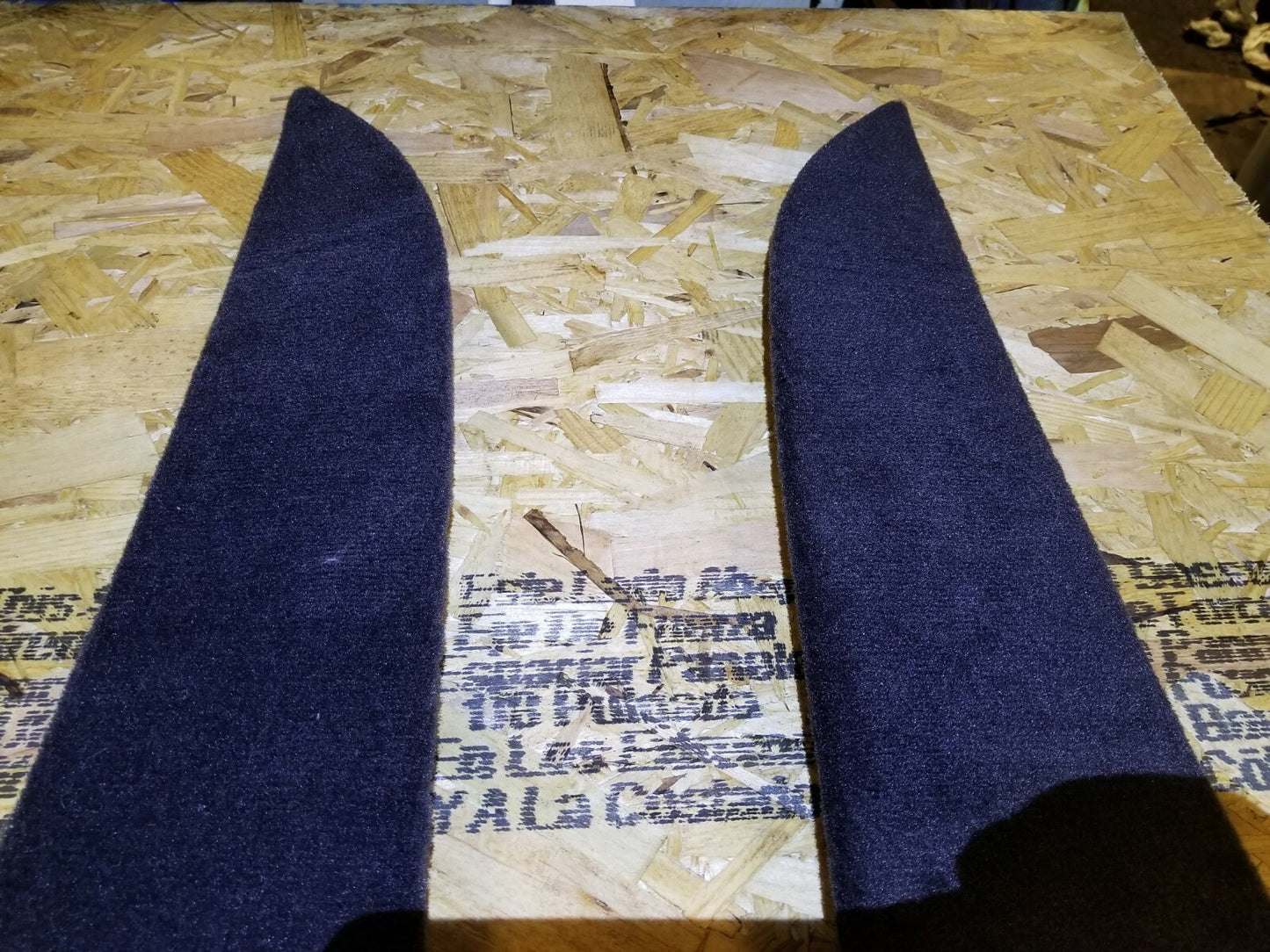2017 Acura TLX Center Console Side Carpet Trim Cover Left & Right Pair OEM